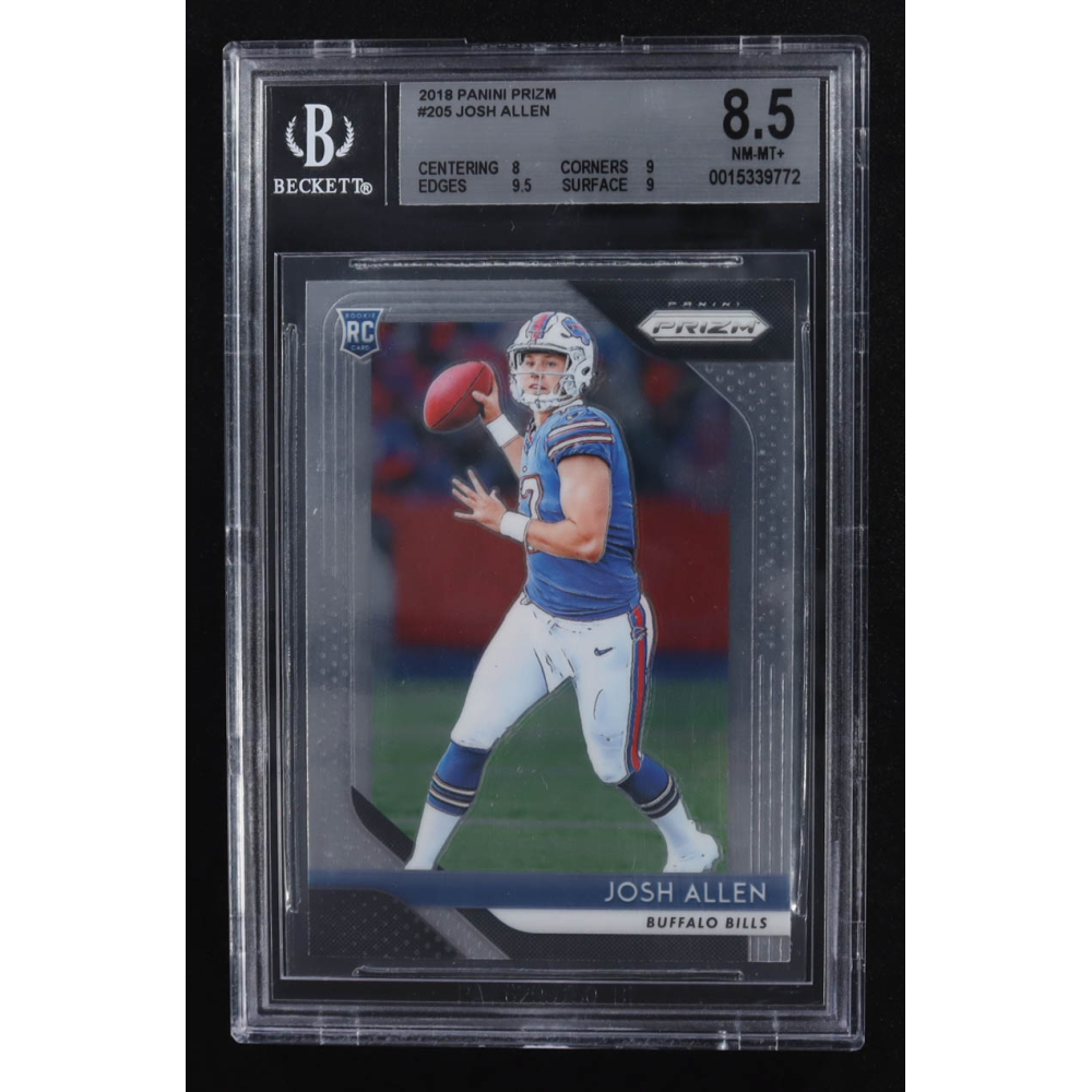 Josh Allen 2018 Panini Prizm #205 RC (BGS 8.5) at PristineAuction.com