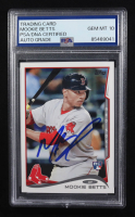 Mookie Betts Signed 2024 Topps Chrome Trading Card #US-26 RC (PSA | Autograph Graded 10) at PristineAuction.com