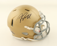 Riley Leonard Signed Notre Dame Fighting Irish Speed Mini Helmet (PSA) at PristineAuction.com