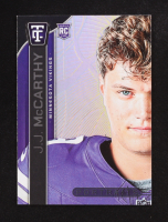JJ McCarthy 2024 Panini Totally Certified Portraits #10 RC at PristineAuction.com