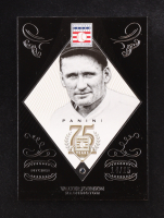 Walter Johnson 2014 Panini Hall of Fame 75th Anniversary Sapphire #2 #14/15 at PristineAuction.com