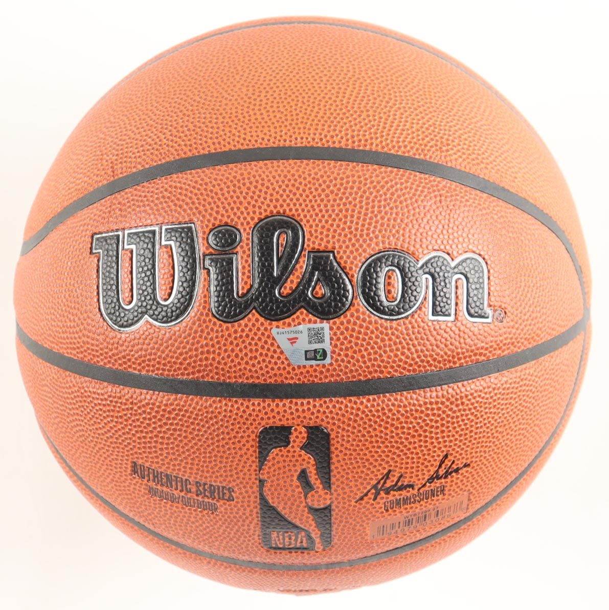 Bronny James Signed NBA Basketball (Fanatics) at PristineAuction.com Bronny James Signed NBA Basketball (Fanatics) at PristineAuction.com
