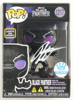 Ryan Coogler Signed "Black Panther" #1217 Black Panther Light Up & Sounds Funko Pop! Vinyl Figure (Beckett) at PristineAuction.com