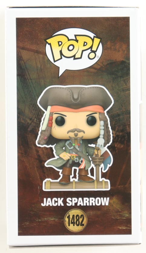 Johnny Depp Signed "Pirates of the Caribbean" Jack Sparrow #1482 Funko Pop! Vinyl Figure (PSA) at PristineAuction.com Johnny Depp Signed "Pirates of the Caribbean" Jack Sparrow #1482 Funko Pop! Vinyl Figure (PSA) at PristineAuction.com