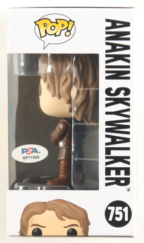 Hayden Christensen Signed "Star Wars" #751 Anakin Skywalker Bobble-Head Funko Pop! Vinyl Figure (PSA) at PristineAuction.com Hayden Christensen Signed "Star Wars" #751 Anakin Skywalker Bobble-Head Funko Pop! Vinyl Figure (PSA) at PristineAuction.com