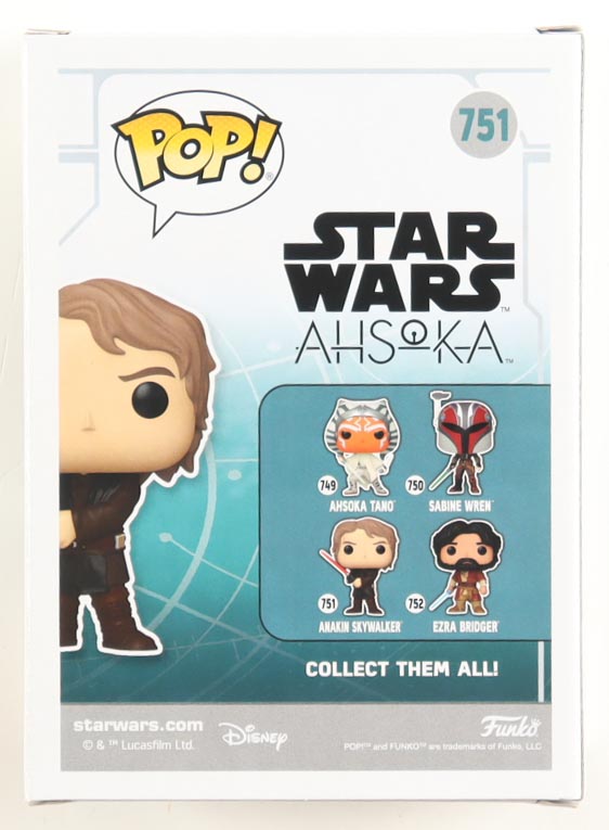 Hayden Christensen Signed "Star Wars" #751 Anakin Skywalker Bobble-Head Funko Pop! Vinyl Figure (PSA) at PristineAuction.com Hayden Christensen Signed "Star Wars" #751 Anakin Skywalker Bobble-Head Funko Pop! Vinyl Figure (PSA) at PristineAuction.com