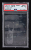 Michael Jordan 1991-92 Upper Deck Award Winner Holograms #AW1 / Scoring Leader (PSA 8) at PristineAuction.com