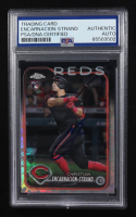 Christian Encarnacion-Strand Signed 2024 Topps Chrome #65 RC (PSA) at PristineAuction.com