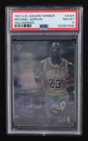 Michael Jordan 1991-92 Upper Deck Award Winner Holograms #AW4 / MVP (PSA 8) at PristineAuction.com