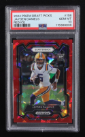 Jayden Daniels 2024 Panini Prizm Draft Picks Prizms Red Ice #108 RC (PSA 10) at PristineAuction.com