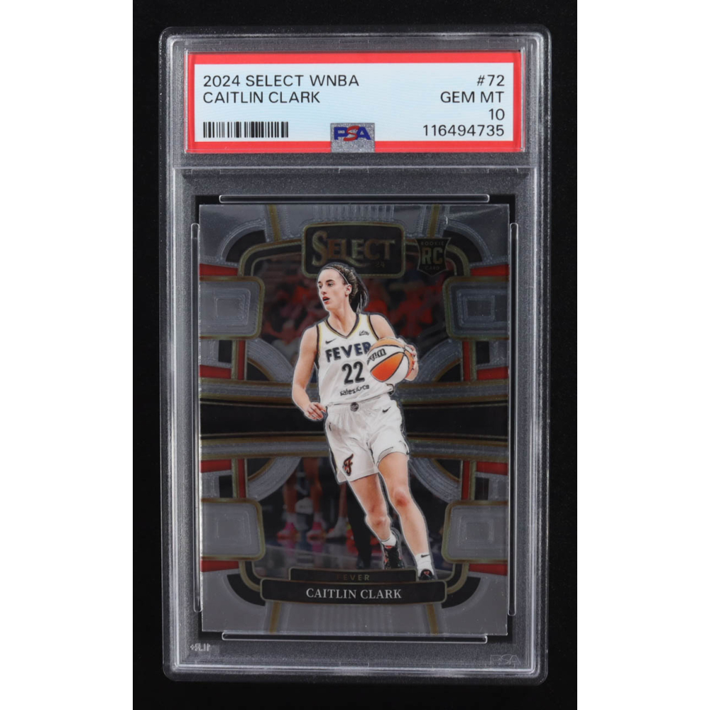Caitlin Clark 2024 Select WNBA #72 RC (PSA 10) at PristineAuction.com