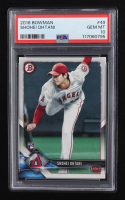 Shohei Ohtani 2018 Bowman #49 RC (PSA 10) at PristineAuction.com