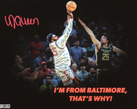 Derik Queen Signed Pelicans 8x10 Photo (LGC) at PristineAuction.com