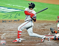 Jorge Soler Signed Braves 8x10 Photo Inscribed "2021 WS MVP" (LGC) at PristineAuction.com