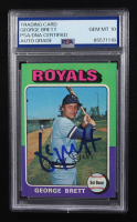 George Brett Signed 1975 Topps #228 (PSA | Autograph Graded 10) at PristineAuction.com