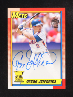 Gregg Jefferies 2013 Topps Archives Fan Favorites Autographs #GJ at PristineAuction.com