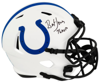 Bert Jones Signed Colts Full-Size Lunar Eclipse Alternate Speed Helmet Inscribed "76 MVP" (Schwartz) at PristineAuction.com