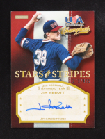 Jim Abbott 2013 USA Baseball Champions Stars and Stripes Signatures #29 #279/425 at PristineAuction.com