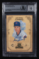Greg Maddux Signed 2004 Diamond Kings Crowning Moment Sticker Auto #156 (BGS | Autograph Graded 10) at PristineAuction.com