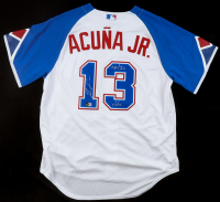 Ronald Acuna Jr. Signed Braves Nike Authentic Jersey Inscribed "40/70 Club" (Beckett) at PristineAuction.com