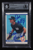 Don Mattingly Signed 1984 Fleer #131 Inscribed "Donnie Baseball" (BGS | Autograph Graded BGS Authentic) at PristineAuction.com