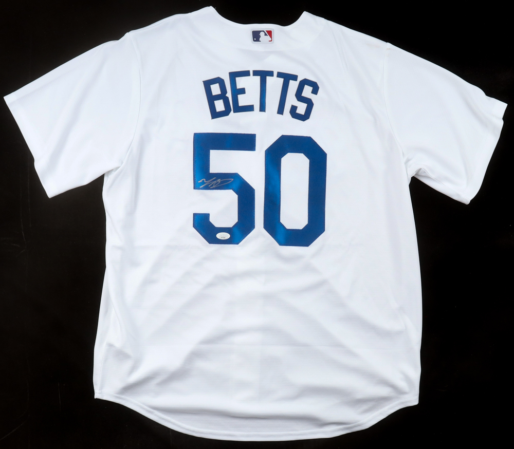 Mookie Betts Signed Dodgers Nike Authentic Jersey (JSA) at PristineAuction.com Mookie Betts Signed Dodgers Nike Authentic Jersey (JSA) at PristineAuction.com