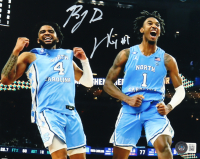 RJ Davis & Leaky Black Signed North Carolina Tar Heels 8x10 Photo (Beckett) at PristineAuction.com