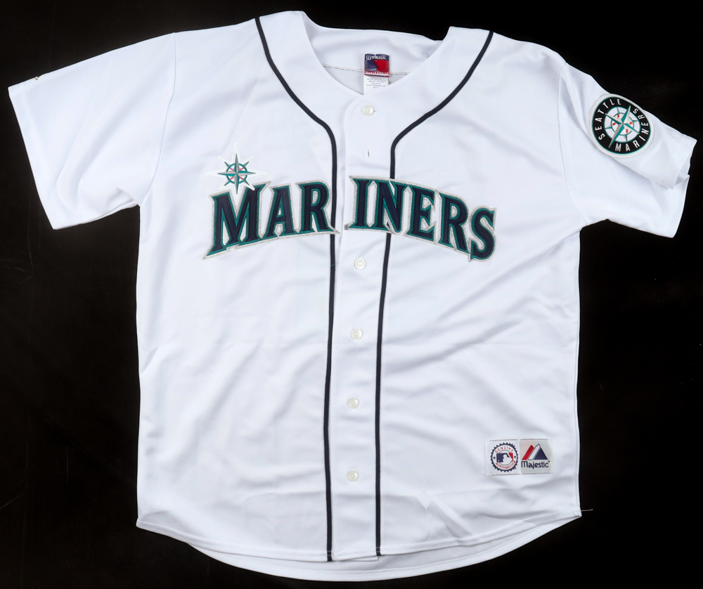 Ichiro Suzuki Signed Mariners Majestic Authentic Jersey Inscribed "01 ROY / MVP" (Beckett & Suzuki) at PristineAuction.com Ichiro Suzuki Signed Mariners Majestic Authentic Jersey Inscribed "01 ROY / MVP" (Beckett & Suzuki) at PristineAuction.com