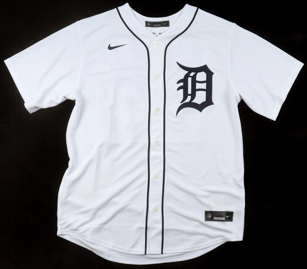 Miguel Cabrera Signed Tigers Nike Authentic Jersey Inscribed "2012 Triple Crown" (Beckett) at PristineAuction.com Miguel Cabrera Signed Tigers Nike Authentic Jersey Inscribed "2012 Triple Crown" (Beckett) at PristineAuction.com