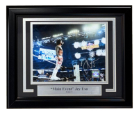 Jey Uso Signed WWE Custom Framed Photo (Fanatics) at PristineAuction.com