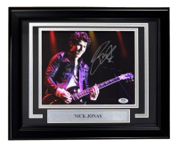 Nick Jonas Signed Custom Framed Photo (PSA) at PristineAuction.com