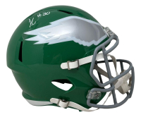 Jihaad Campbell Signed Eagles Full-Size Throwback Alternate Speed Helmet (Beckett) at PristineAuction.com
