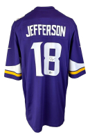 Justin Jefferson Signed Vikings Nike Authentic Jersey (Beckett) at PristineAuction.com