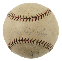Babe Ruth & Butch Henline Signed 1920's Baseball (JSA) at PristineAuction.com