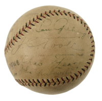 1929 Yankees Baseball Team-Signed By (12) with Lou Gehrig, Leo Durocher, Gene Robertson (JSA) at PristineAuction.com