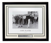 Gary Player Signed Custom Framed Photo Inscribed "Arnie & Gary At St. Andrews" (JSA) at PristineAuction.com