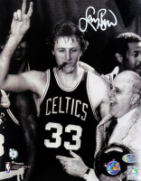 Larry Bird Signed Celtics 8x10 Photo (PSA & Bird) at PristineAuction.com