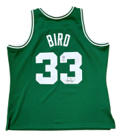 Larry Bird Signed Celtics Mitchell & Ness Authentic Jersey (PSA & Bird) at PristineAuction.com