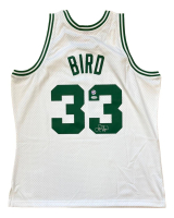 Larry Bird Signed Celtics Mitchell & Ness Authentic Jersey (PSA & Bird) at PristineAuction.com