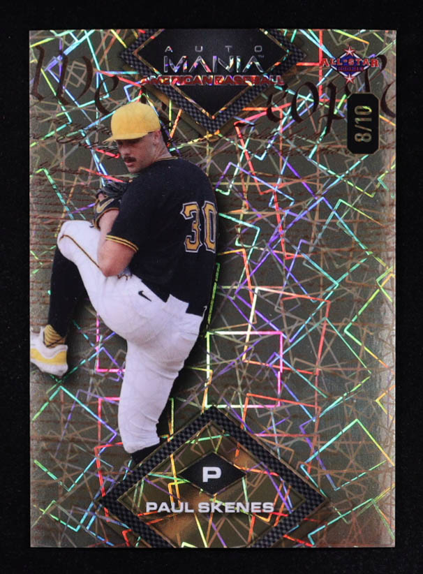 Paul Skenes 2024 Wild Card Automania Silver Square #AMADPS RC #8/10 at PristineAuction.com Paul Skenes 2024 Wild Card Automania Silver Square #AMADPS RC #8/10 at PristineAuction.com