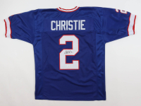 Steve Christie Signed Jersey (JSA) at PristineAuction.com