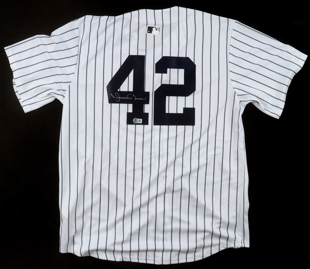 Mariano Rivera Signed Yankees Nike Authentic Jersey (Beckett) at PristineAuction.com Mariano Rivera Signed Yankees Nike Authentic Jersey (Beckett) at PristineAuction.com