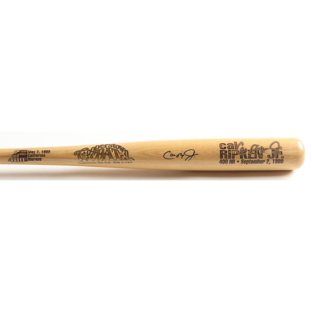 Cal Ripken Jr. Signed LE Cooperstown Bat 400 Home Runs Commemorative ...