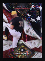 Paul Skenes 2024 Wild Card Automania American Flag Silver Square #AMADPS RC #9/50 at PristineAuction.com