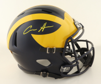 Aidan Hutchinson Signed Michigan Wolverines Full-Size Speed Helmet (Beckett) at PristineAuction.com
