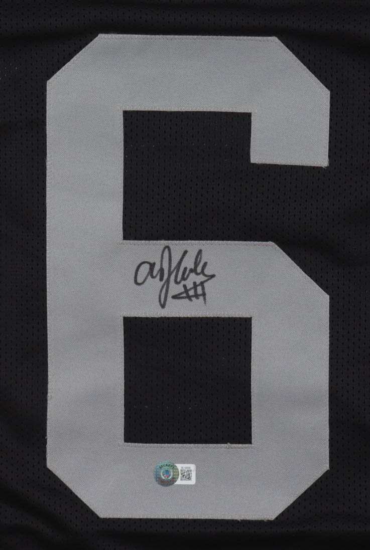 A. J. Cole III Signed Jersey (Beckett) at PristineAuction.com A. J. Cole III Signed Jersey (Beckett) at PristineAuction.com