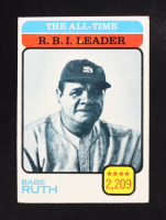 Babe Ruth 1973 Topps All-Time RBI Leader #474 at PristineAuction.com