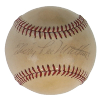 Eddie Mathews Signed ONL Baseball (JSA) at PristineAuction.com