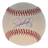 Salvador Perez Signed OML Baseball (Beckett) at PristineAuction.com