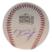 Kris Bryant Signed 2016 World Series Logo Baseball (Beckett) at PristineAuction.com